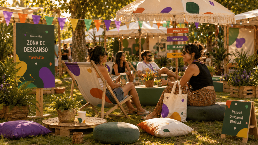 Branding para festival de música - Festival Aviva - Shative
