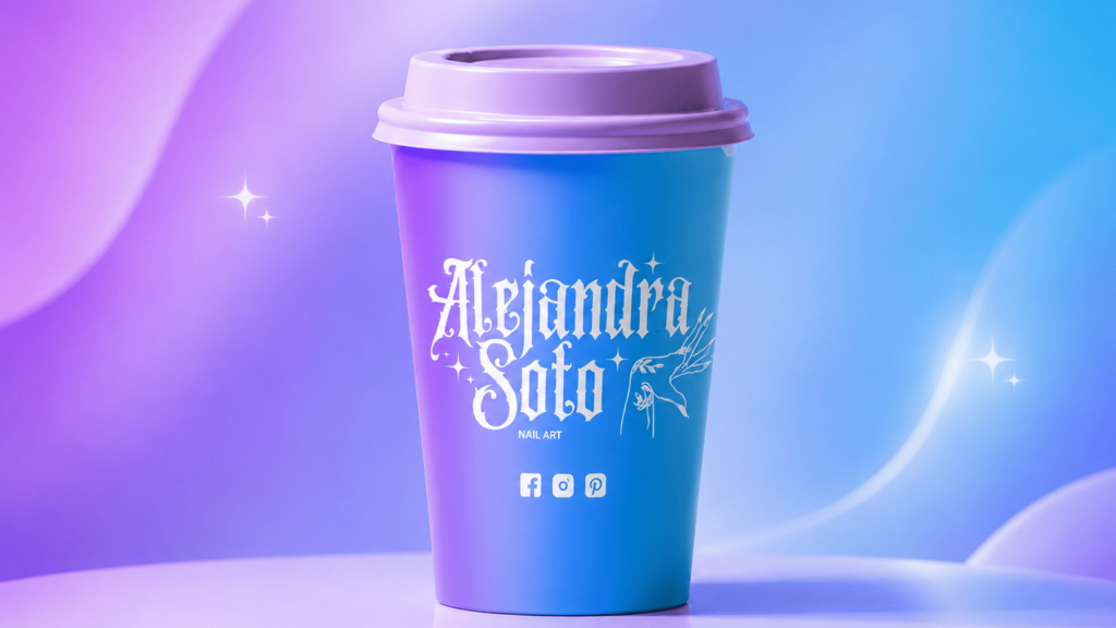 Branding para nail artist | Alejandra Soto | Shative