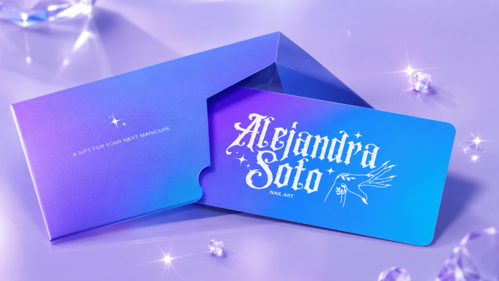 Branding para nail artist | Alejandra Soto | Shative