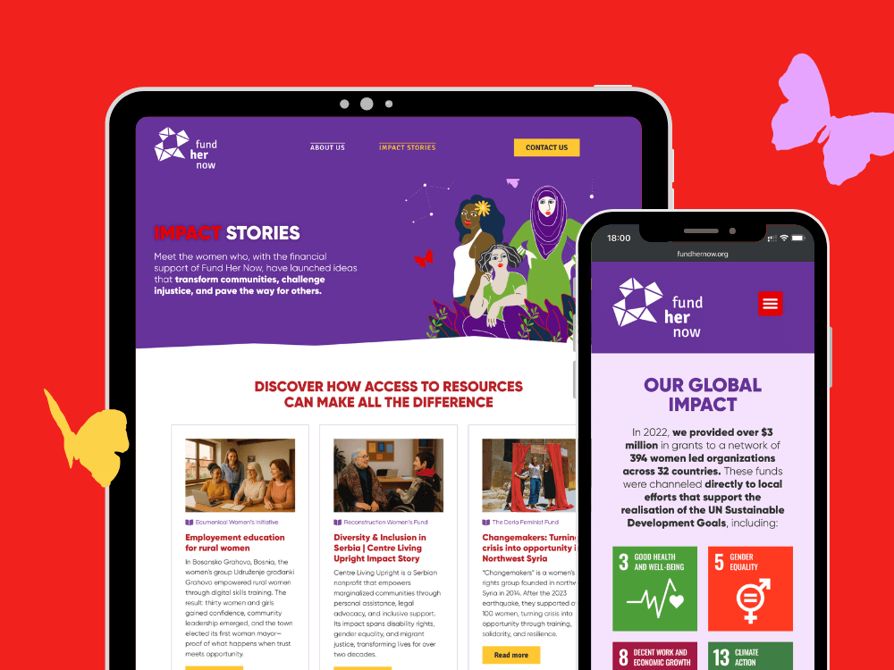 Responsive - Web FundHerNow