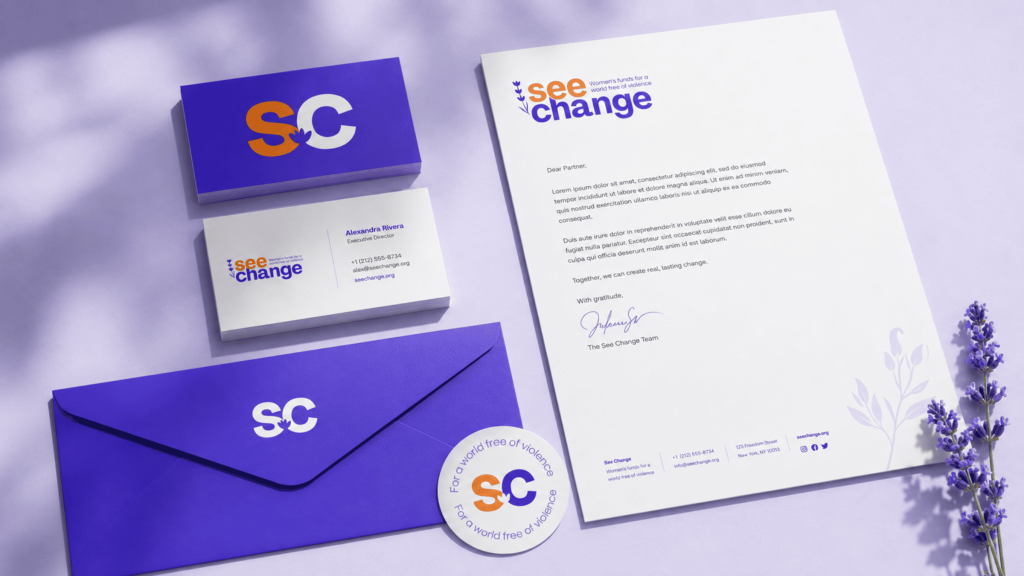 SEEChange Branding social identidad visual Shative Digital Agency