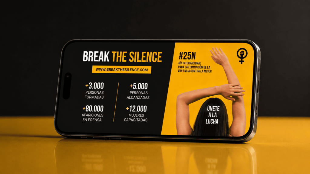 branding para ONG Break the Silence 1