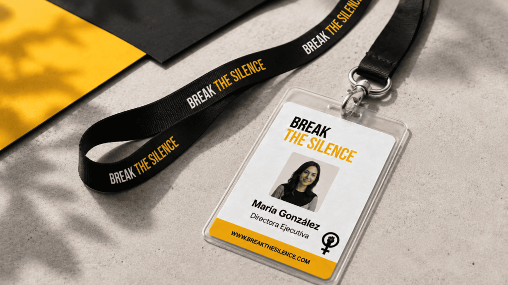 branding para ONG Break the Silence 1