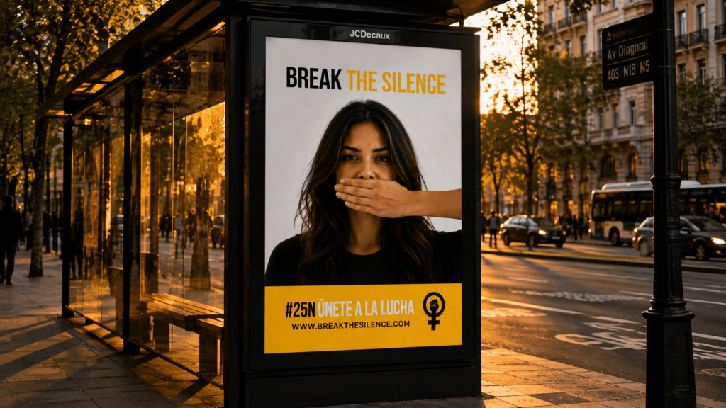 branding para ONG Break the Silence 1