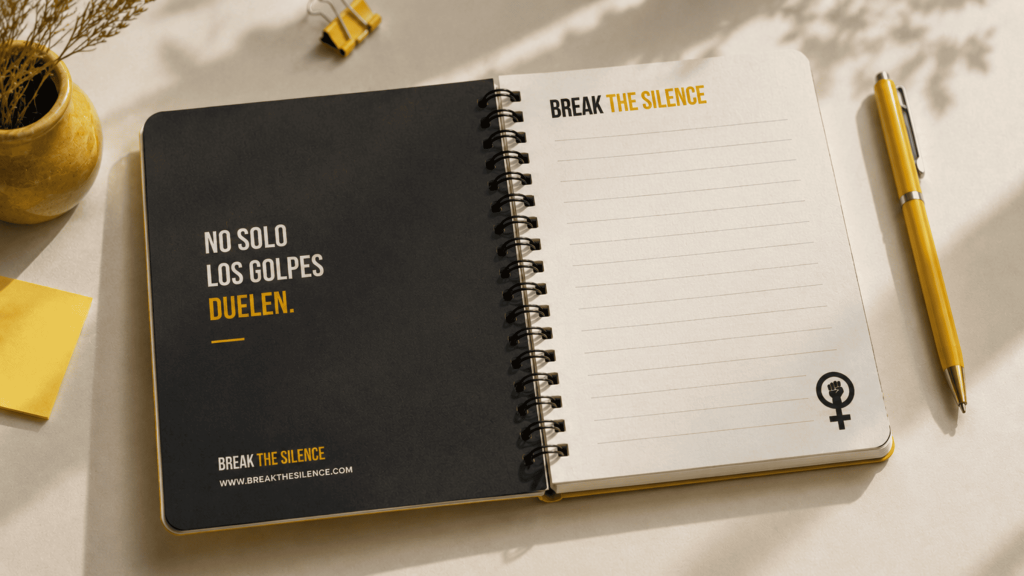 branding para ONG Break the Silence 1