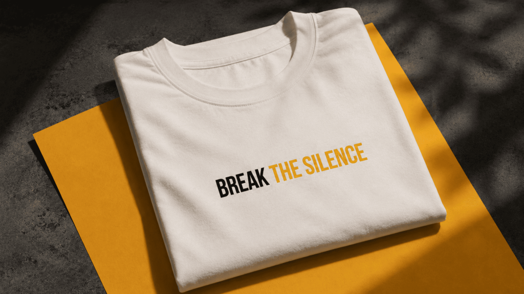 branding para ONG Break the Silence 1