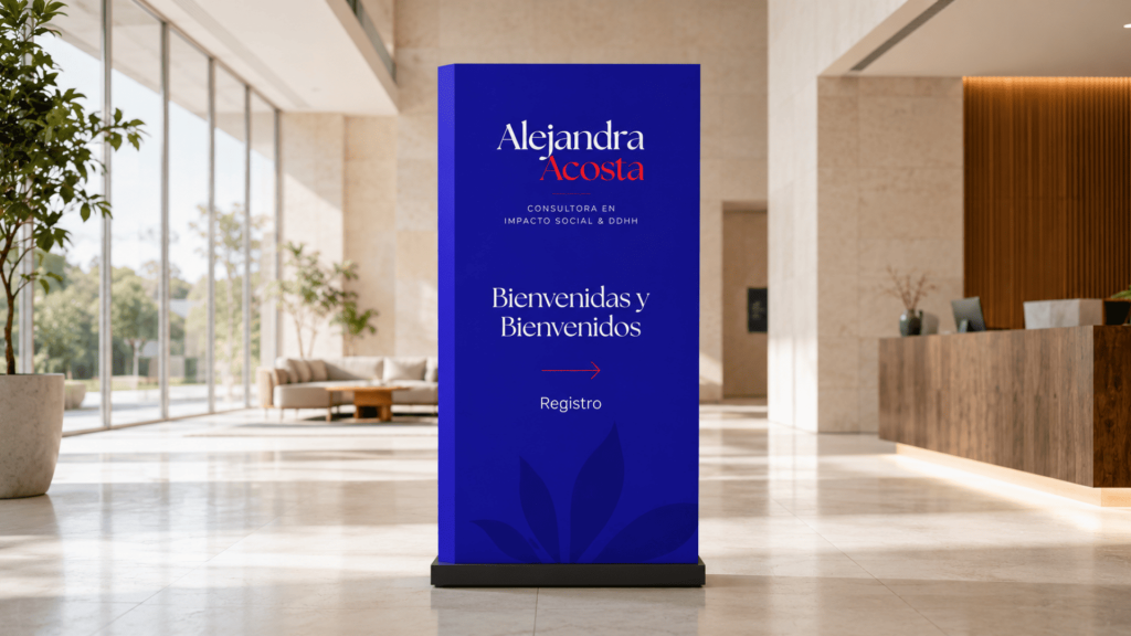 branding para consultora Alejandra Acosta