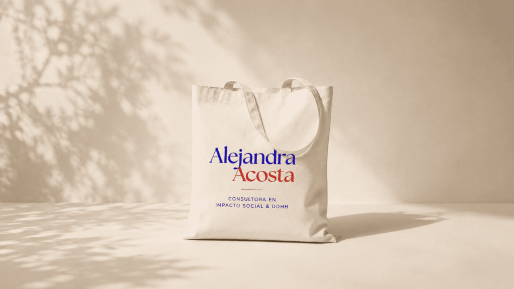 branding para consultora Alejandra Acosta